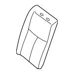 886703TB0A - Body: Seat Back Cover for Nissan: Altima Image