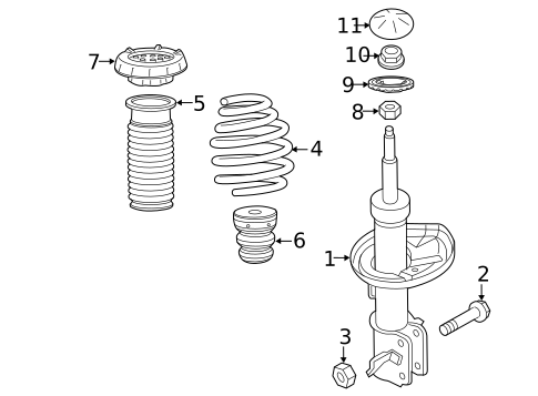 Struts & Components for 2015 Chevrolet Spark #0