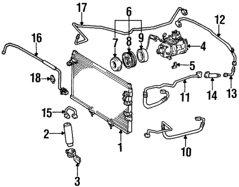 Switches & Sensors for 1998 Lexus LS400 #0