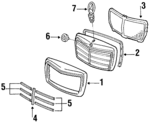 1268880097 - Body: Housing Seal for Mercedes-Benz Image