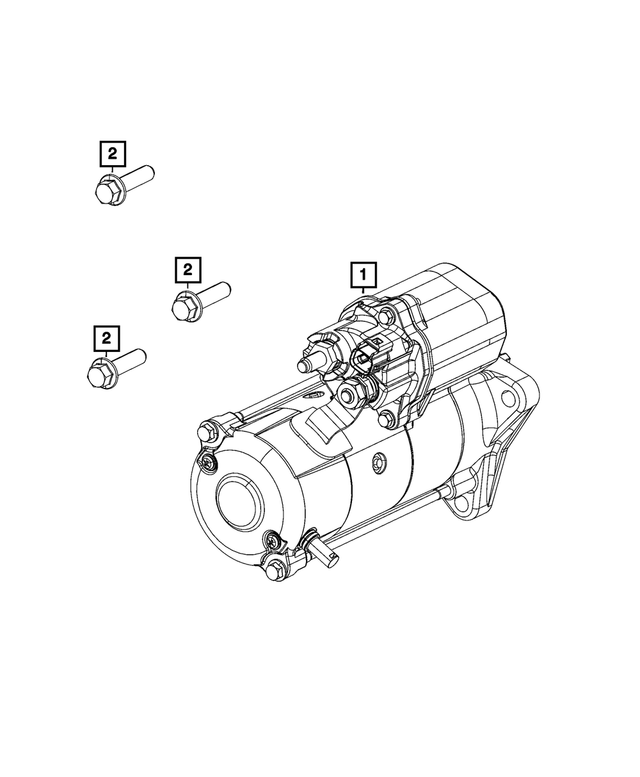 4429621 - Electrical: Hex Head Bolt for Mopar Image image