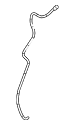 15831179 - Body: Windshield Washer Hose for Chevrolet: Malibu Image