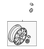 432017586027N - : Wheel, Alloy for Suzuki Image