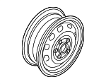 4321080J0009L - Suspension: Wheel, Steel for Suzuki Image