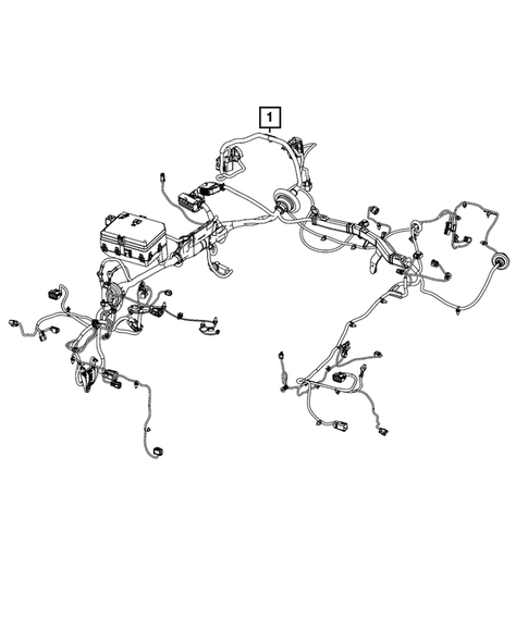 Power Distribution, Fuse Block, Junction Block, Relays and Fuses for 2023 Dodge Challenger #1