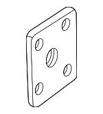 4638907500 - Body: Rear Plate for Mercedes-Benz Image