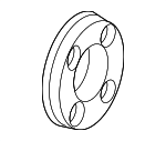 4638983300 - Body: Front Plate for Mercedes-Benz Image