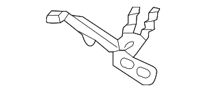 392113L105 - : Upper Oxygen Sensor Bracket for Genesis: G70, G80, G90 Image