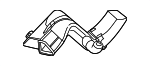 4891824AB - Air &amp; Fuel Delivery: Engine Air Intake Hose for Mopar Image
