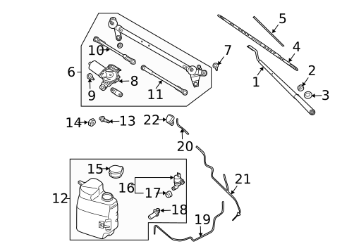 Wipers for 2010 Nissan TITAN #0