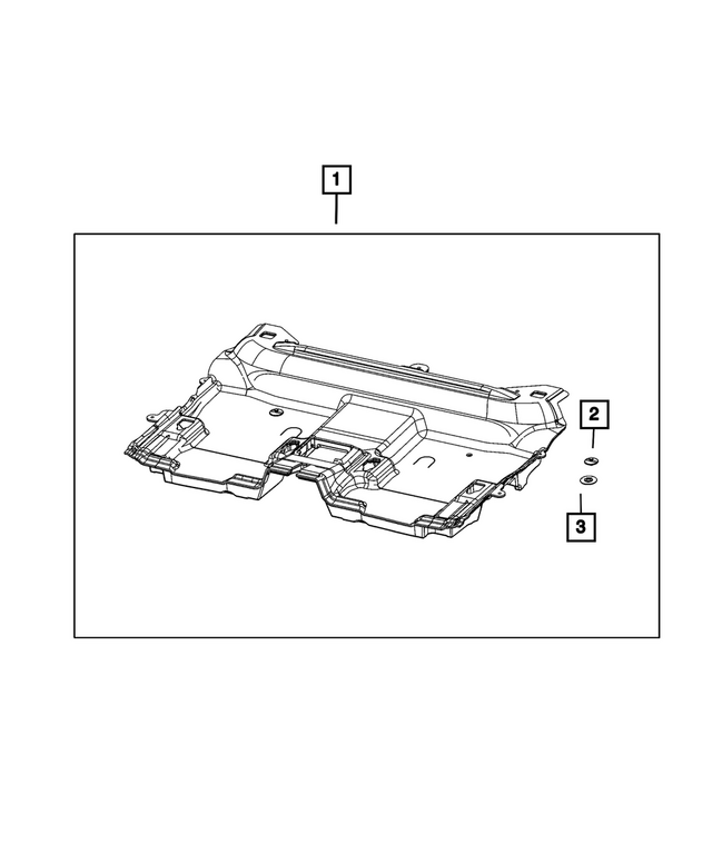 7KZ38TX7AB - : Rear Floor Carpet for Mopar Image