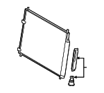 8845012340 - HVAC: Condenser Assembly for Toyota Image image