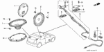 90105SB6003 - Electrical/Exhaust/Heater/Fuel: SCREW, PAN (4X12) for Honda Image