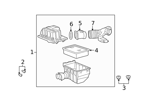 Air Intake for 2003 Lincoln Aviator #0