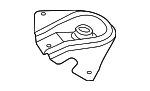 XR830279 - : Mount Bracket for Jaguar: S-Type, Super V8, Vanden Plas, XJ8, XJR Image