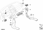 51477051379 - : Heater Duct Rear Left for BMW Image