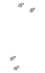 7935938000 - Body: Lower Hinge Bolt for Kia: Borrego, Forte, Forte Koup, Rio, Sedona, Sorento, Sportage Image