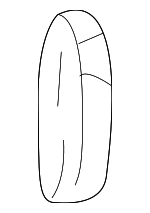 82618FD00008 - Body: Lock Knob for Kia: Rio Image