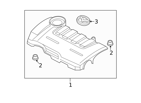 Engine Appearance Cover for 2007 Mazda 6 #0