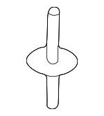 51717002953 - Body: Rocker Molding Rivet for BMW Image