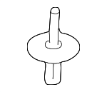 51111944537 - Body: Rocker Molding Rivet for BMW Image