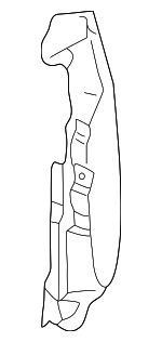 8D0821111 - Body: Fender End Piece for Audi Image