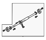 5Q0521101BH - : Drive Shaft for Audi: A3, A3 Quattro, A3 Sportback e-tron, RS3, S3 Image