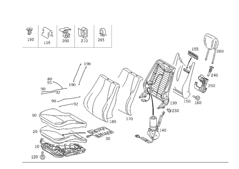 Left Seat for 2003 Mercedes-Benz S55 AMG #0