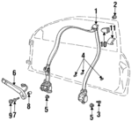 12525581 - Electrical: Seat Belt Assembly for GM Image