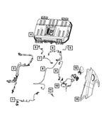 68488189AB - Electrical: Hybrid Battery Kit for Mopar Image