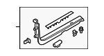 GD9Z5413208BN - : Front Sill Plate for Lincoln: Continental Image