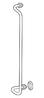 95530717105 - Cooling System: Outlet Pipe for Porsche Image image