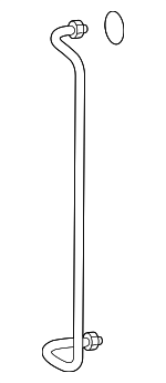 95530717205 - Cooling System: Inlet Pipe for Porsche Image image