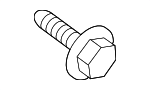 3566584Z01 - Electrical: Tail Lamp Assembly Screw for Suzuki Image