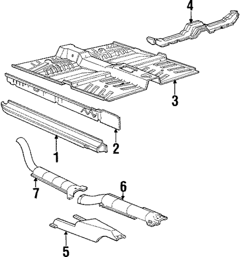 Rocker Panel for 1984 Mercury Lynx #0