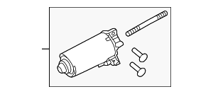 STCM5 - Steering: Motorcraft™ Steering Column Tilt Motor for Ford Image