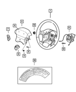 YC821L8AA - : Steering Wheel for Mopar Image