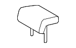 719600E030C1 - : Headrest, Center for Lexus: RX350 Image