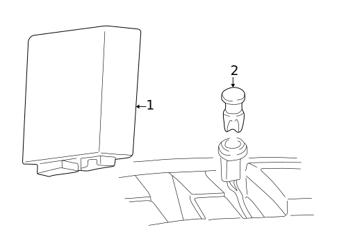 Daytime Running Lamp Components for 2003 Buick Century #0
