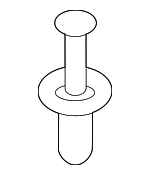 51111908077 - Body: Air Duct Rivet for BMW Image