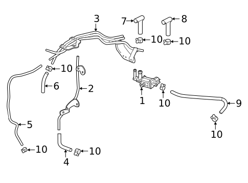 Emission Components for 2018 Honda Civic #1