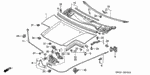 90109SL0000 - Body/Air Conditioning: BOLT-WASHER (6X26) for Acura Image