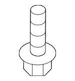 1125406256K - Body: Under Cover Bolt for Kia Image