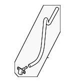 98930AT000 - Body: Washer Nozzle for Kia: Niro, Niro EV Image