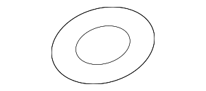 87214A4000 - Body: Rear Spoiler Pad for Kia: Niro, Niro EV Image