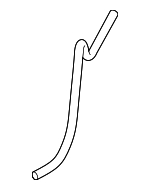 9J70031047 - Body: Hose for Kia: Amanti, Borrego, Cadenza, Carnival, EV6, EV9, Forte, Forte Koup, Forte5, K4, K5, K900, Niro, Niro EV, Optima, Rio, Rio5, Sedona, Seltos, Sorento, Soul, Soul EV, Spectra, Spectra5, Sportage, Stinger, Telluride Image