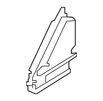 83A867368A - : Corner Trim Seal for Audi: Q3 Image