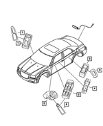 1LG00XDVAA - Electrical: Switch Bezel for Mopar Image