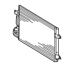5C0816411 - HVAC: Condenser Assembly for Volkswagen: Beetle, Jetta Image