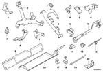12527574385 - Engine Electrical System: Bracket, Oil Level Sensor for BMW Image